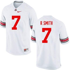 Men's Ohio State Buckeyes #7 Rod Smith White Nike NCAA College Football Jersey Athletic SCA3644VR